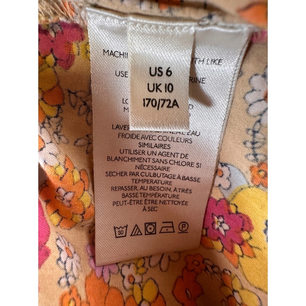 Free People Flower Power Wide Leg Crop Pants Boho 70s inspired Festival Rare 6 - Picture 7 of 13